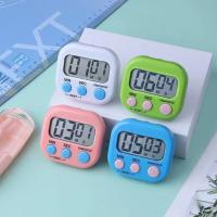 Reloj despertador con pantalla LED, cronómetro electrónico Manual, cuenta atrás, temporizador Digital magnético para deportes, cocina, ducha, estudio - details 0