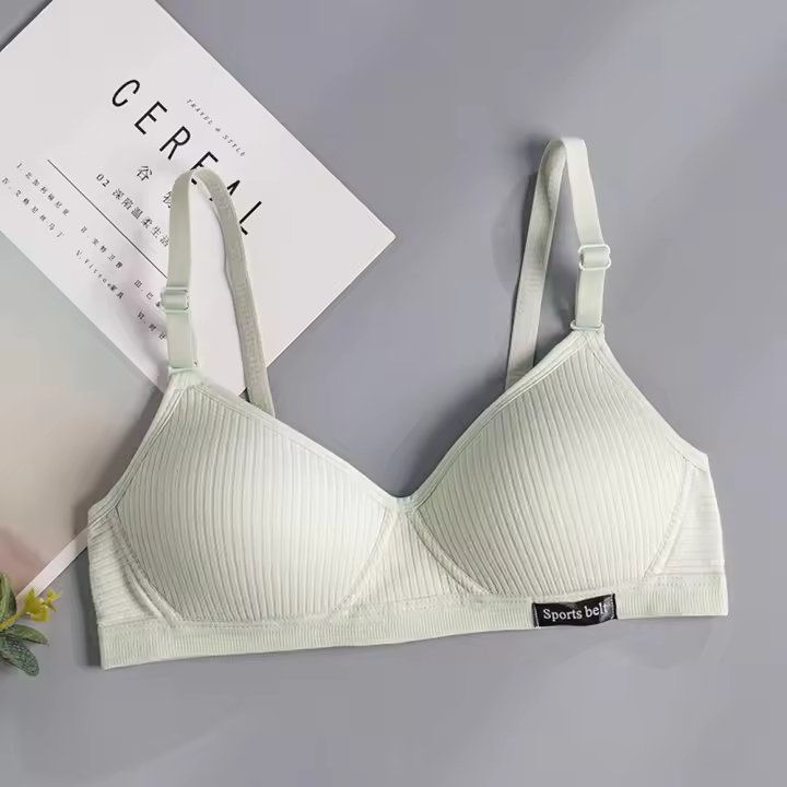 Transpirable sin costuras deshuesado Push Up Deep V Bralettes Fitness Yoga Top Sujetador deportivo mujeres Crop Top - 1