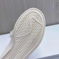 Zapatos para caminar tenis de suela gruesa cómodos de cuero sintético informales con cordones - details 11