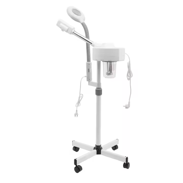 CNCEST 2en1 Estompa Facial con Lámpara de Magnificación 5X Ideal para Spa de Belleza en Salón, Cuidado de la Piel en Casa - 1