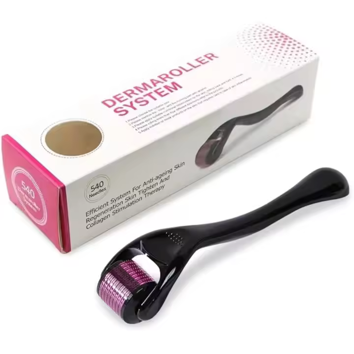 Dermaroller-Rodillo de microagujas de titanio 0,5, 540mm, para el Pelo - 1