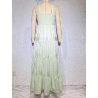 Vestido casual de moda primavera-verano con tirantes finos a rayas para mujer - details 33