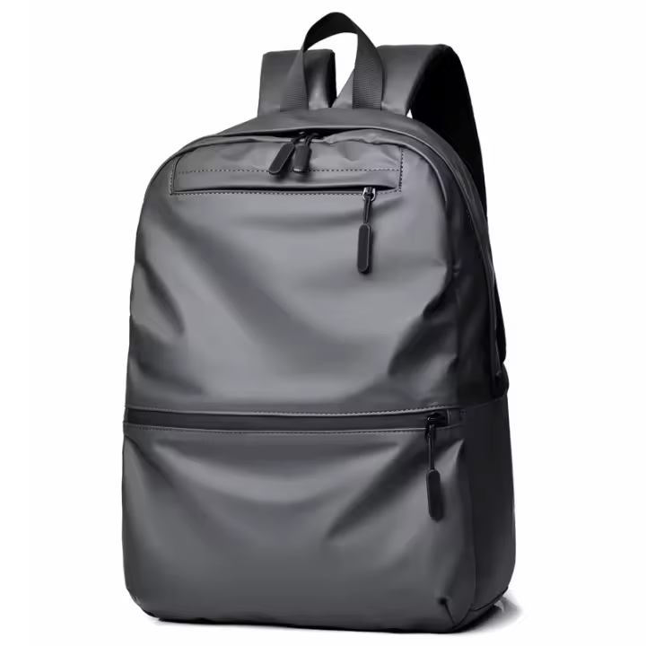 Nueva mochila de gran capacidad a la moda para hombre, bolso para ordenador portátil, bolso escolar de tela impermeable para estudiantes - 1
