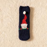 Calcetines de lana de coral navideño, caja de regalo de Navidad, Calcetines de Nochebuena, tubo medio para hombres y mujeres - details 8