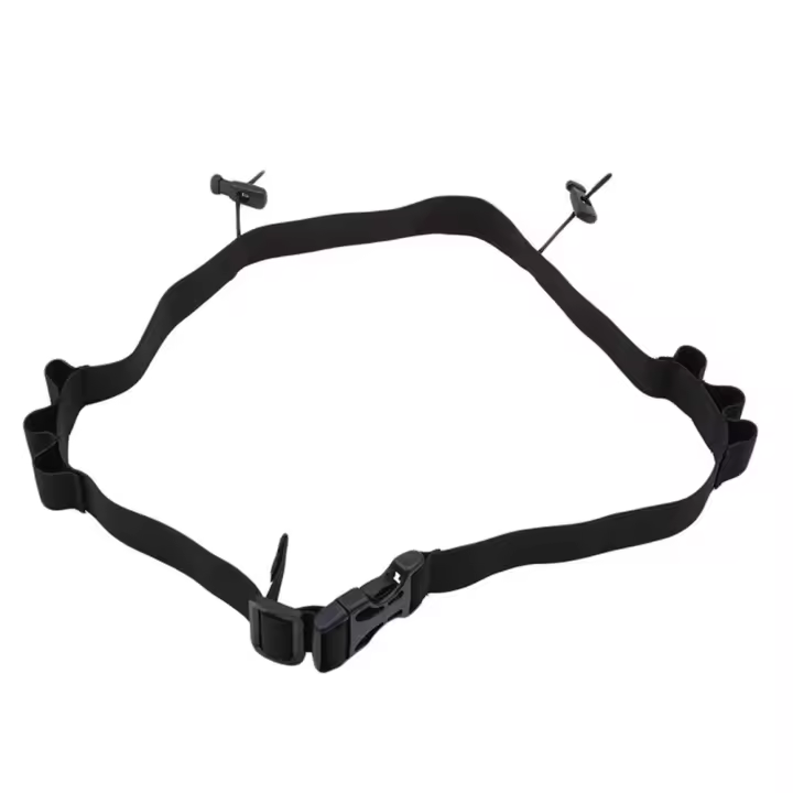 Soporte de Gel para Marathon Race, cinturón con número, cinturón de tela, paquete de cintura para correr, cinta reflectante negra para Triatlón - 1