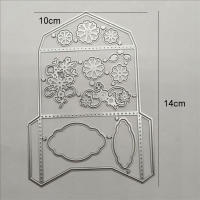 Troqueles de corte de Metal para álbum de recortes, Serie de flores, papel artesanal, molde de cuchillo, tarjetas de álbum DIY, decoración, plantillas de punzón de hoja - details 5