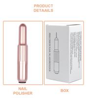 Máquina pulidora eléctrica para uñas, juego de herramientas de manicura y pedicura, portátil, con carga USB - details 8
