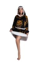 Sudadera con capucha de Sherpa para mujeres, hombres y adolescentes, manta usable de gran tamaño, manta gruesa y cálida, Sudadera con capucha grande - details 6