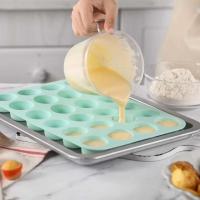 Molde de Silicona para Panquecas y Pasteles 24 Agujeros para Hornear en la Cocina - details 0