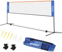 Red de tenis portátil, juego de red de bádminton con postes de acero inoxidable, red de nailon de altura ajustable con bolsa de transporte para Pickleball de voleibol - details 6