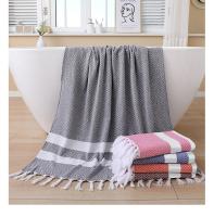 Toallas de Ducha grande, 80% poliéster + 20% algodón de 350g, Altamente absorbentes y de Secado rápido. Medida 180x100 cm,baño - details 17
