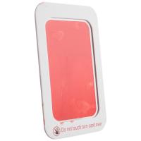 Kit de almohadilla de tinta con estampado de perro para mascotas, huella de mano segura para bebé, huella de mano DIY, fácil de limpiar, recuerdo para mascotas rojo - details 5