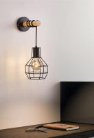 LEFAN-luz de pared Retro de estilo Industrial americano, candelabro para dormitorio, comedor y jardín, 20CM - details 0