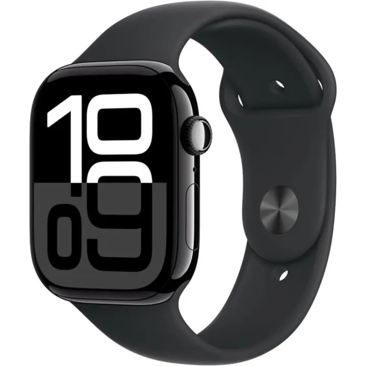 Apple Watch Series 10 GPS Cell 46mm Ca aluminio Azabach y correa deportiva S/M negro - 1