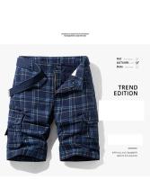 Pantalones Cortos de Verano para Hombres Ropa Deportiva Suelta con Múltiples Bolsillos - details 2