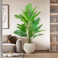 Palmera de Plástico Verde Planta Falsa Tropical para Jardín en Casa Ramas de 49.2 pulgadas - details 16
