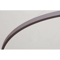 OCASAMI-Lámpara colgante de 220 V y 34 W, diseño de anillo, para sala de estar, lámpara de araña de tres colores - details 10