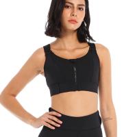 Sujetador Deportivo para Mujer Top Corto, Chaleco de Yoga con Cremallera Frontal - details 3