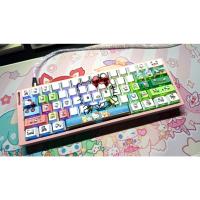 Hellokitty keycap transmisión de luz grabada lateral teclado mecánico de eje magnético adaptado de gatito de alto valor (teclado no incluido) - details 5