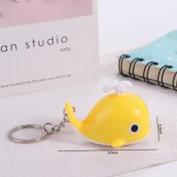 LLavero de ballena de mar con luz de sonidos bonitos, llavero luminoso con sonido LED de ballena, linterna de dibujos animados, llavero LED de Animal, juguetes para niños - details 2