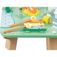 Mesa de Actividades para Niños 7 Actividades para la Primavera Mesa de Madera Multijugador con Tema de Granja Desarrollo de la Motricidad Fina Desde 12 Meses - details 3