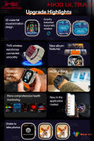 COTAUL Reloj inteligente HK10 Ultra 3 para hombre, dispositivo con álbum de fotos, música Local, TWS, chat GPT, 1GB de ROM, negro, Bluetooth, llamadas, AMOLED,Original,Para Apple 2024 - details 7