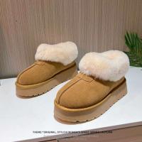 Botas de tobillo de lana auténtica para mujer, botines de piel auténtica con forro inferior grueso para nieve, informales, a la moda, novedad de invierno - details 4