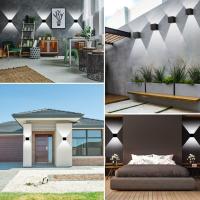 Aplique Pared Exterior, 12W Impermeable IP65 Lampara de pared Interior Exterior Luz Cálida 3000K 1000 lm Ángulo ajustable Lámpara Pared Blanco para Porche Salón Dormitorio - details 14