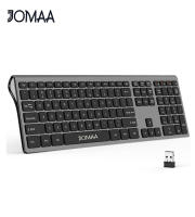 Teclado ergonómico inalámbrico Plug and Play de 2,4G, 109 teclas, tamaño completo, teclado numérico para PC/escritorio/portátil, negro - details 6