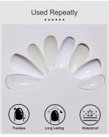 NAILWIND-Juego de manicura para extensión de uñas, herramienta de Arte de uñas postizas a presión, pegamento para uñas de cubierta semicompleta, puntas acrílicas - details 8