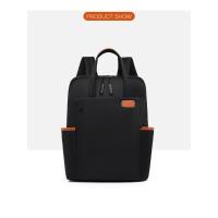 Mochila De trabajo simple para mujer, bolso de mano para ordenador portátil, mochila de hombro ligera informal, mochila de viaje de gran capacidad con cinturón de equipaje - details 18
