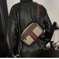 Bolso de hombro de piel sintética para hombre joven, bandolera resistente al agua, para fiesta, negocios, informal, para móvil, - details 13