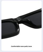 Gafas de sol cuadradas clásicas retro para mujer y hombre, gafas de sol con montura vintage de marca de lujo a la moda, gafas de sol modernas para mujer y hombre UV400 - details 8