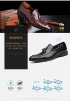 2022- Zapatos formales vietnamitas informales de cuero caliente de uso diario profesional de oficina con diseño de cocodrilo español - details 5
