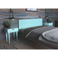 Gabo de Madera Rústico Vintage para Cama (145 x 44 cms.) Estilo Nórdico Crudo sin Pintar - details 85