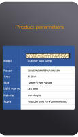 Luz LED de pared larga impermeable IP65, accesorios de iluminación para porche al aire libre, candelabros de Nido de Pájaro antioxidantes para jardines, terrazas y garaje, color negro - details 8