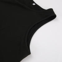 Estilo francés cuello redondo sin mangas Patchwork invierno nuevo vestido largo mujeres moda elegante viaje - details 22