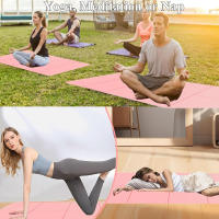 Manta De Yoga Plegable Ecológica TPE Para Viajes Fitness Doble Cara Antideslizante Para Pilates Y Ejercicios Entrega Saco De Compras - details 0