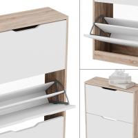Sonoma/Blanco, 59 x 137 cm con 4 cajones abatibles - details 3
