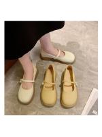 Mary Jane zapatos de las mujeres de suela plana solo zapatos verano 2025 nuevos dos desgaste un pedal con falda suave zapatos pequeños de cuero - details 12