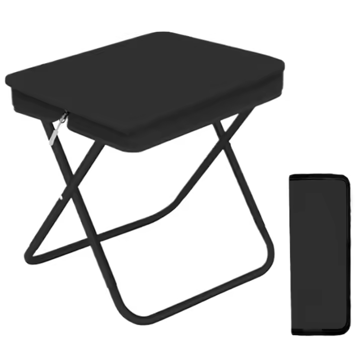 Silla de Camping Plegable Portátil 12.6 Pulgadas Ideal para Senderismo, Backpacking, Pesca, Picnic, BBQ Carga Maxima 265lbs Deportes y Exteriores - 1