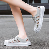 Agujero zapatos pareja ocio al aire libre versión coreana playa transpirable antideslizante suela suave hueco sandalias lluviosas - details 31