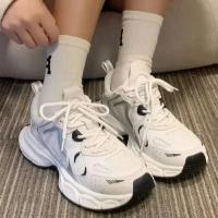 Zapatillas deportivas ligeras para correr para mujer, zapatos informales de moda que combinan con todo, estilo universitario, primavera 2024 - details 2