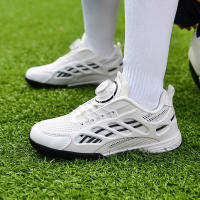 Nuevas zapatillas de fútbol para niños, calzado con botón giratorio, con Las uñas rotas - details 11