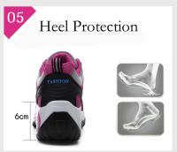 Zapatillas deportivas con cámara de aire para mujer, zapatos atléticos para caminar, transpirables, con cordones, de plataforma alta, informales - details 7