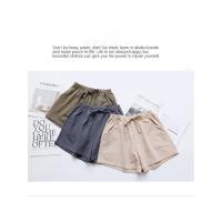 Pantalones de Lino de Verano de Cintura Alta Shorts de Moda Deportiva para Mujeres - details 6