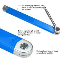 Llave de Trinquete de Extensión Versátil Ajuste Cero Offset Tamaño Compacto para Trabajo en Espacio Cerrado Herramienta de Mejoramiento del Hogar - details 0