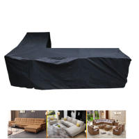 Funda de Sofá de Tamaño Grande en Forma de L 210D Impermeable para Interior y Exterior Protección para Muebles de Patio y Jardín Cubierta Antipolvo 3Mx3M - details 8