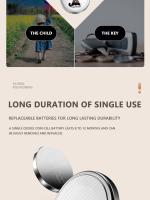 Rastreador GPS antipérdida de larga duración para mascotas, localizador inteligente compatible con Bluetooth, Collar para perros o gatos, seguimiento en tiempo Real - details 14