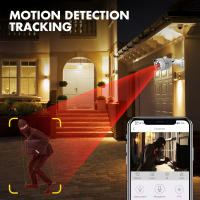 Sistema de Cámara de Seguridad KEPEAK de 5MP 4Pcs Cámaras con Cable Detección Inteligente de Personas, Mascotas, Vehículos Grabación 24-7 A prueba de agua Uso interior y exterior - details 4